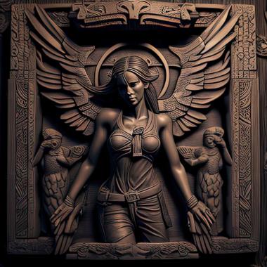 3D model Tomb Raider The Angel of Darkness game (STL)